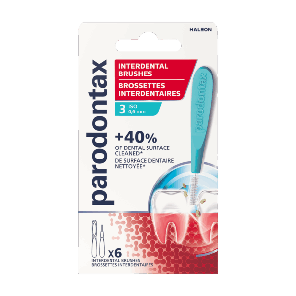 Parodontax Interdental Brushes 0,6mm 6