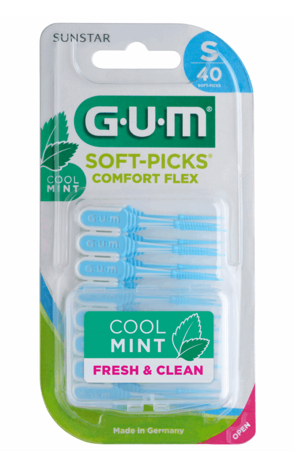 GUM Soft Picks Comfort Flex Cool Mint Small
